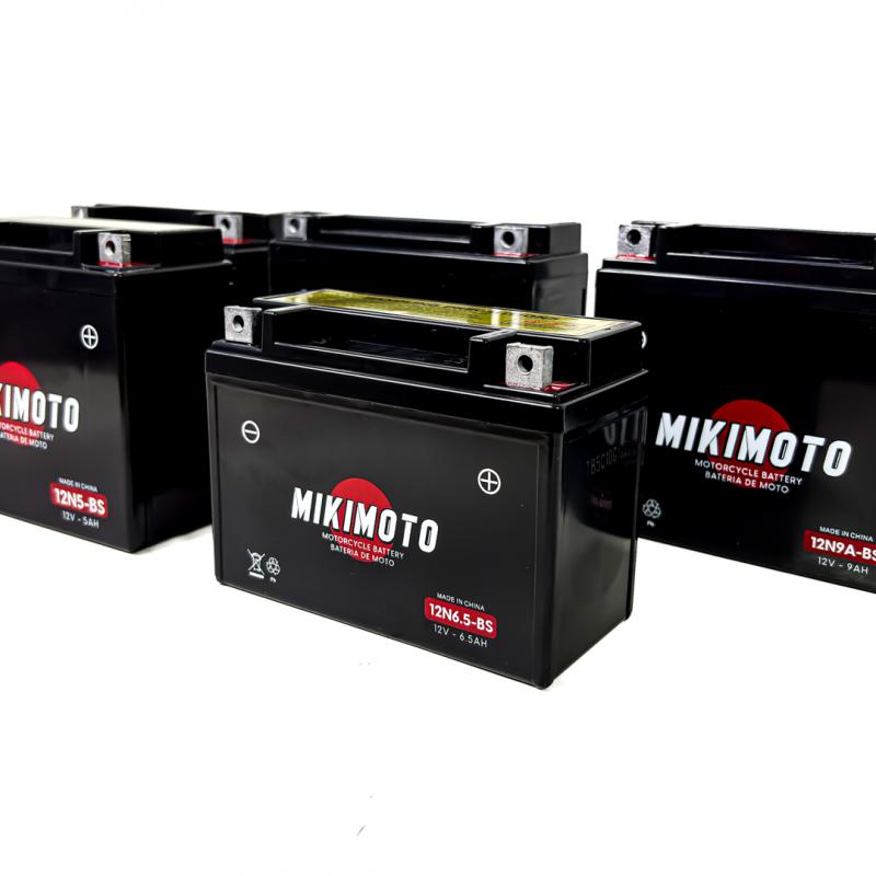 Imagen ilustrativa de BATERIA DE MOTO 12N6.5-3B SAPUCAI CECCATO 150 XMM 12V6,5AH.