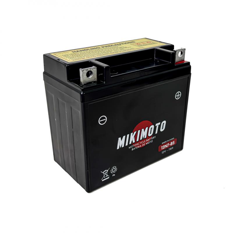 Imagen ilustrativa de BATERIA DE MOTO 12N7-3B 12N7-BS 12N7-3A GUERRERO GMX 150 12V7AH.