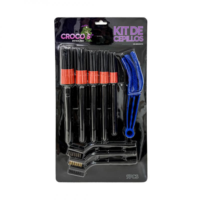 Imagen ilustrativa de KIT DE CEPILLOS 9 PIEZAS VARIOS