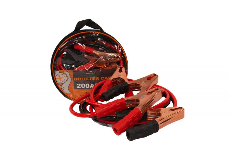 Imagen ilustrativa de CABLE PUENTE DE BATERIA2,5 METROS 200 AMPROJO Y NEGRO UNIVERSAL