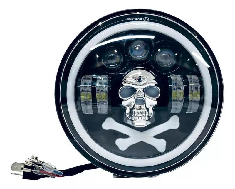 Imagen ilustrativa de FARO REDONDO 7 PULGADAS CALABERA 12/24