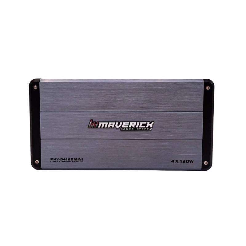 Imagen ilustrativa de AMPLIFICADOR - POTENCIA CLASE D MINI - 4 CANALES 120 WATTS