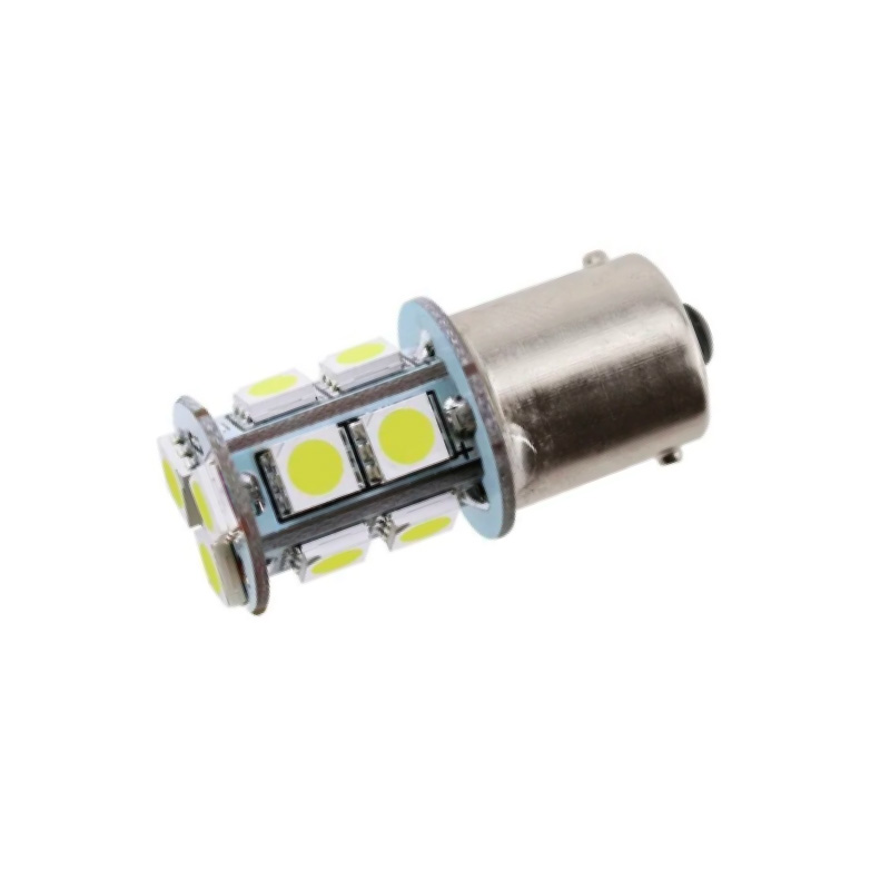 Imagen ilustrativa de LED 1034 13 SMD 2 POLOS PATA DESPAREJA AMBAR 12V