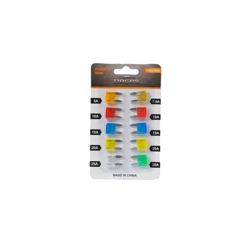 Imagen ilustrativa de FUSIBLE MINI SURTIDO 10 UNIDADES