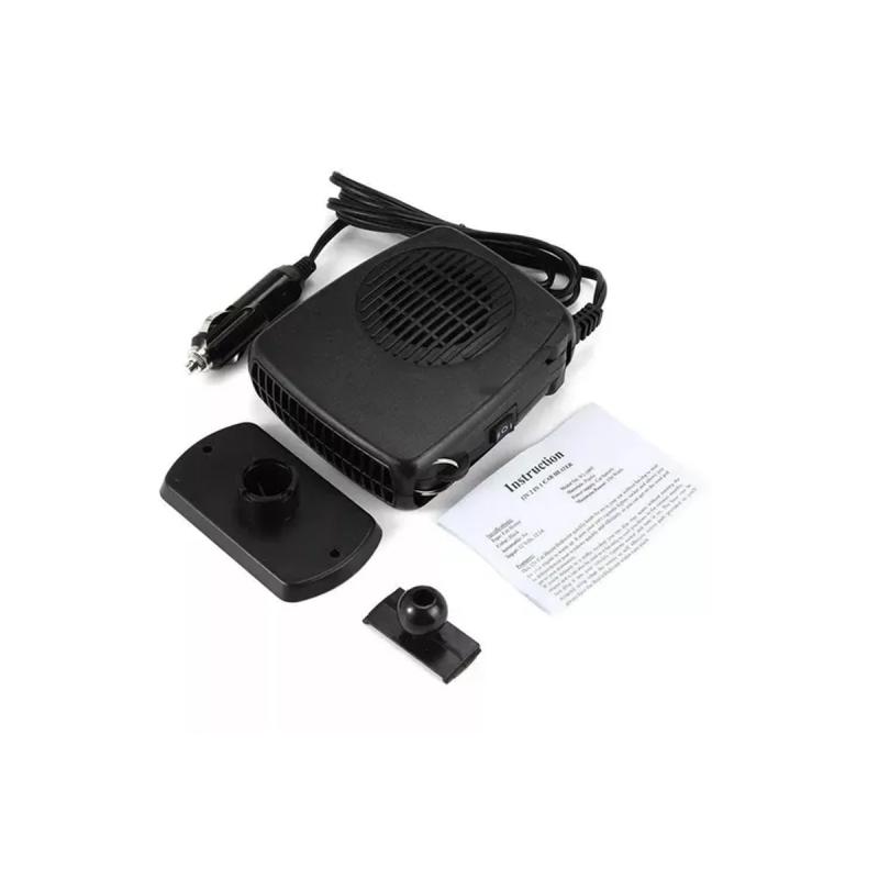 Imagen ilustrativa de CALENTADOR 12V DESEMPAÑADOR UNIVERSAL PARA AUTO DE 150W CON CONEXION 12V CON SOPORTE MANUAL