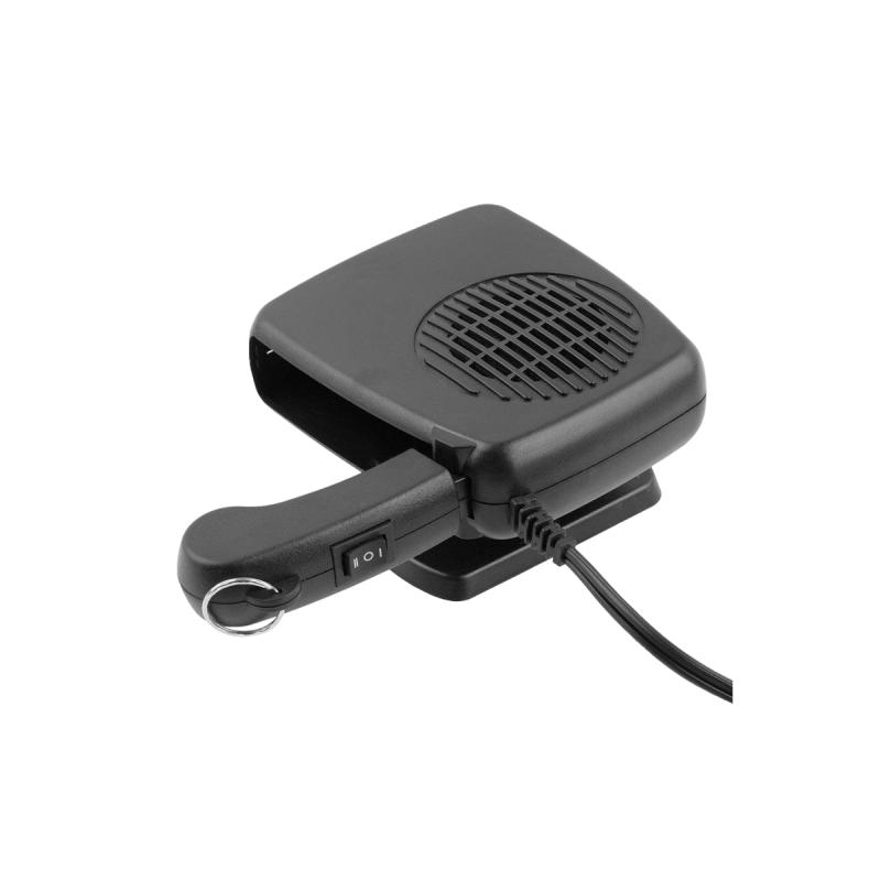 Imagen ilustrativa de CALENTADOR 12V DESEMPAÑADOR UNIVERSAL PARA AUTO DE 150W CON CONEXION 12V CON SOPORTE MANUAL