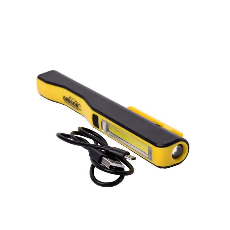 Imagen ilustrativa de LINTERNA / PORTATIL LED COB RECARGABLE USB PACK DE 12 UNIDADES (EL PRECIO ES POR UNIDAD).