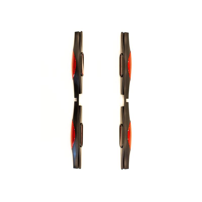 Imagen ilustrativa de JUEGO DE PROTECTOR DE PUERTA ROJO (2 PIEZAS)