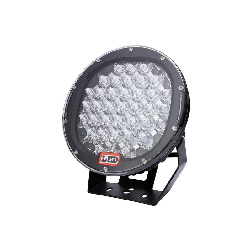 Imagen ilustrativa de REDONDO 185 WATTS (37 LED 5 WATTS) COLOR BLANCO 12V / 24V - HAZ DE LUZ SPOT -