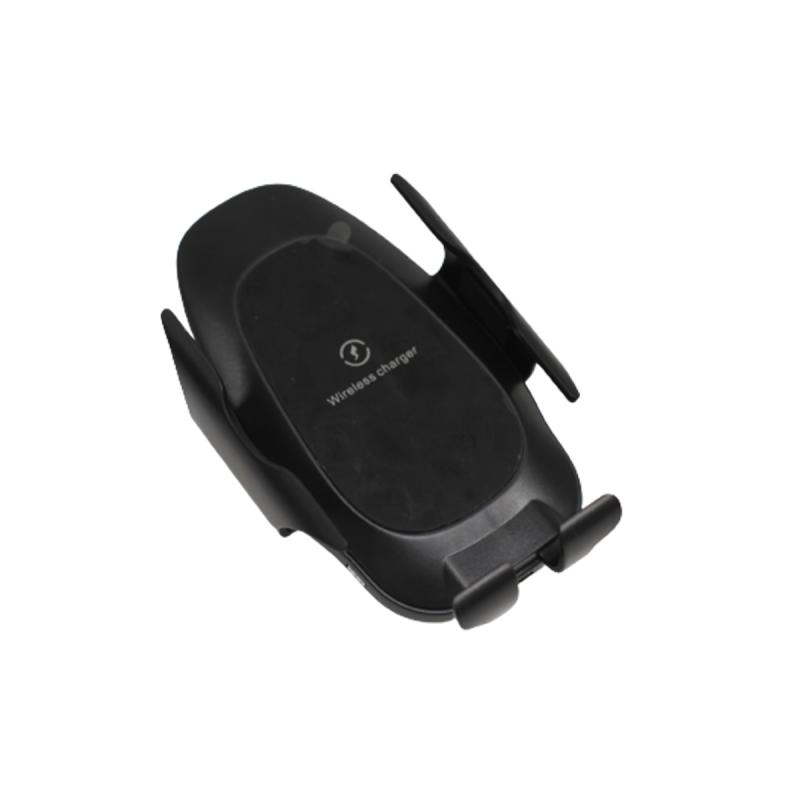 Imagen ilustrativa de CARGADOR Y SOPORTE PARA CELULAR INALAMBRICO CON ENGANCHE A REJILLA DE AIRE ACONDICIONADO O SOPAPA PARA VIDRIO / TABLERO E INTERFACE MICRO USB