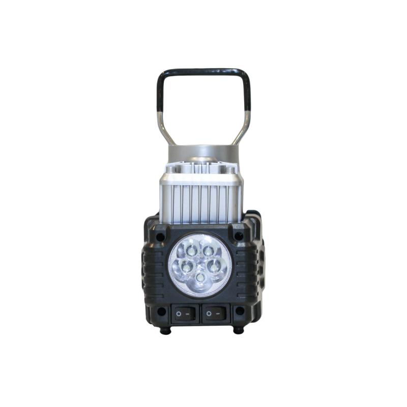 Imagen ilustrativa de COMPRESOR DE AIRE 12, 150 PSI (COM002) CON VALIJA PLASTICA Y JUEGO DE HERRAMIENTAS