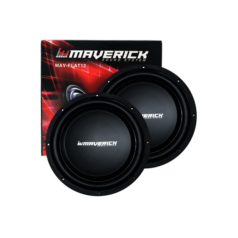 Imagen ilustrativa de SUBWOOFER ULTRA SLIM12 DOBLE BOBINA 400 WATTS RMS MAX POWER