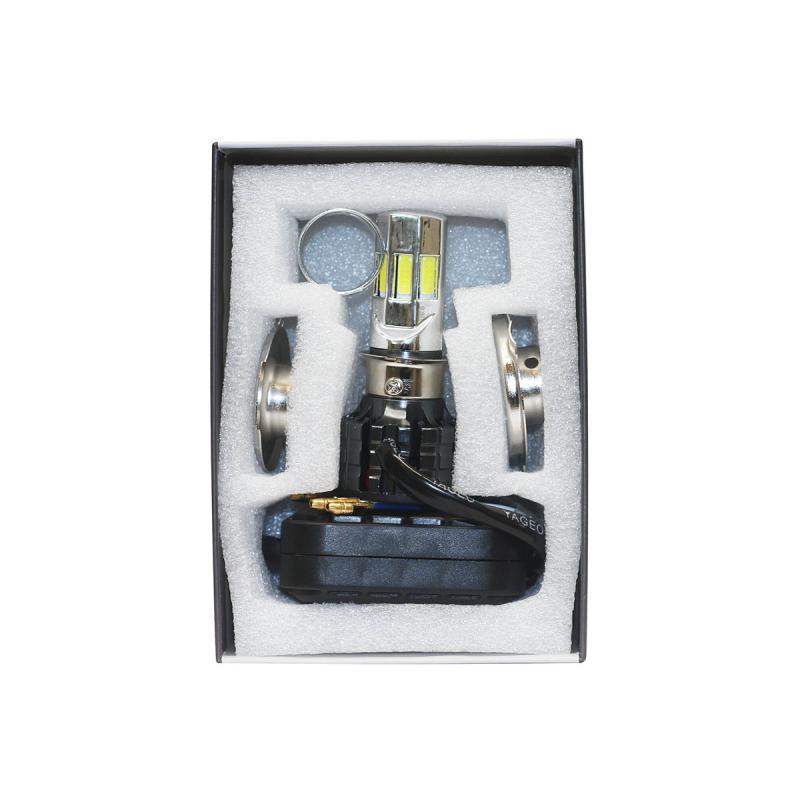 Imagen ilustrativa de LAMPARA LED MOTO MULTI ADAPTADOR 12V 36W 22000 LUX