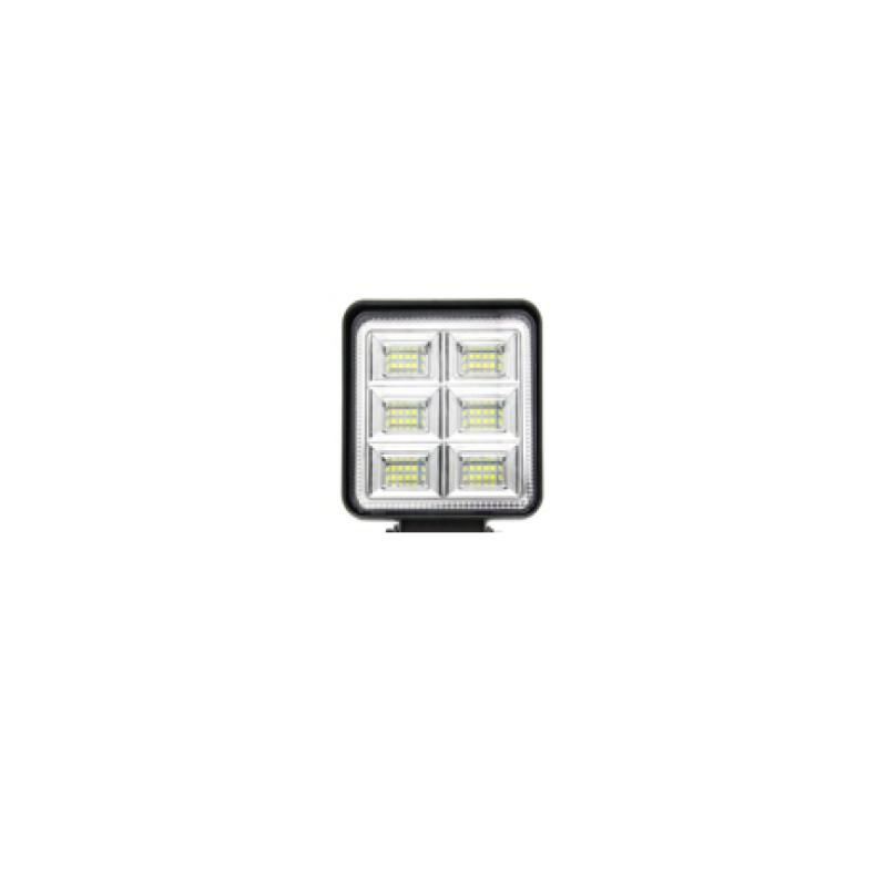 Imagen ilustrativa de FARO DE LED CUADRADO - 36 LED 108W BLANCO 10X2X11CM