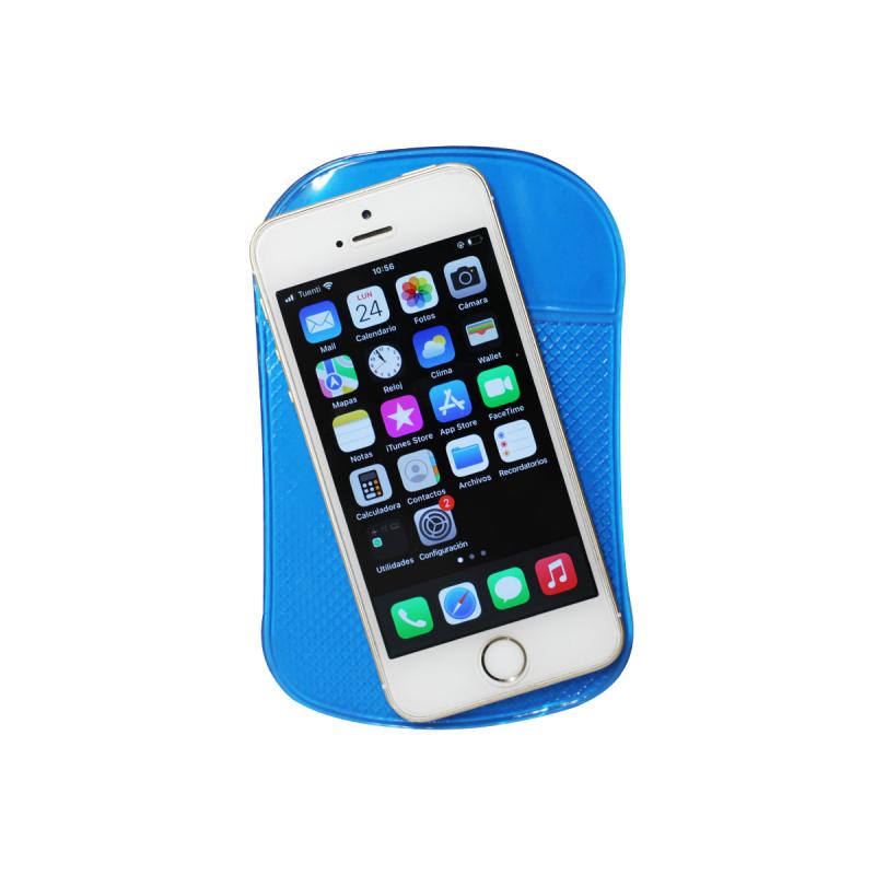 Imagen ilustrativa de BASE DE GOMA ANTI DESLIZANTE PARA APOYAR OBJETOS RECTANGULAR AZUL