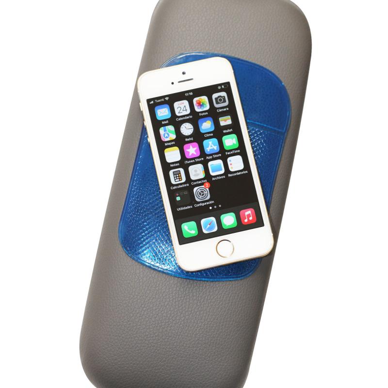 Imagen ilustrativa de BASE DE GOMA ANTI DESLIZANTE PARA APOYAR OBJETOS RECTANGULAR AZUL