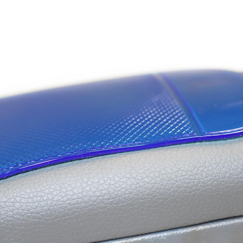 Imagen ilustrativa de BASE DE GOMA ANTI DESLIZANTE PARA APOYAR OBJETOS RECTANGULAR AZUL