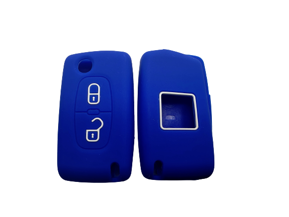 Imagen ilustrativa de PEUGEOT 2 BOTONES NAVAJA 207 GTI - 3008 BLUE