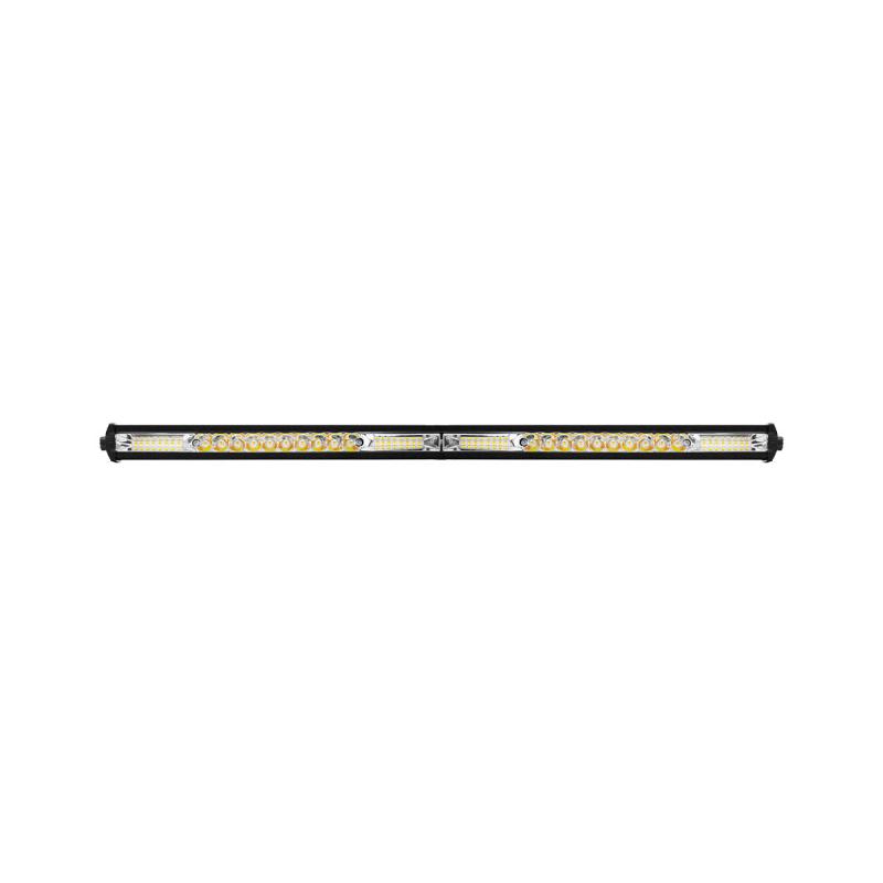 Imagen ilustrativa de BARRA DE LED ULTRA SLIM 204 WATTS - 53 CM DE LARGO COLOR BLANCO Y AMBAR 12V/24V