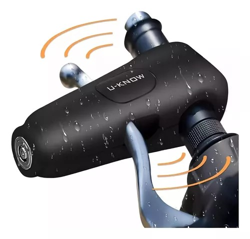 Imagen ilustrativa de ALARMA PARA MOTO UNIVERSAL PARA FRENOS DE VOLANTE COLOR NEGRO