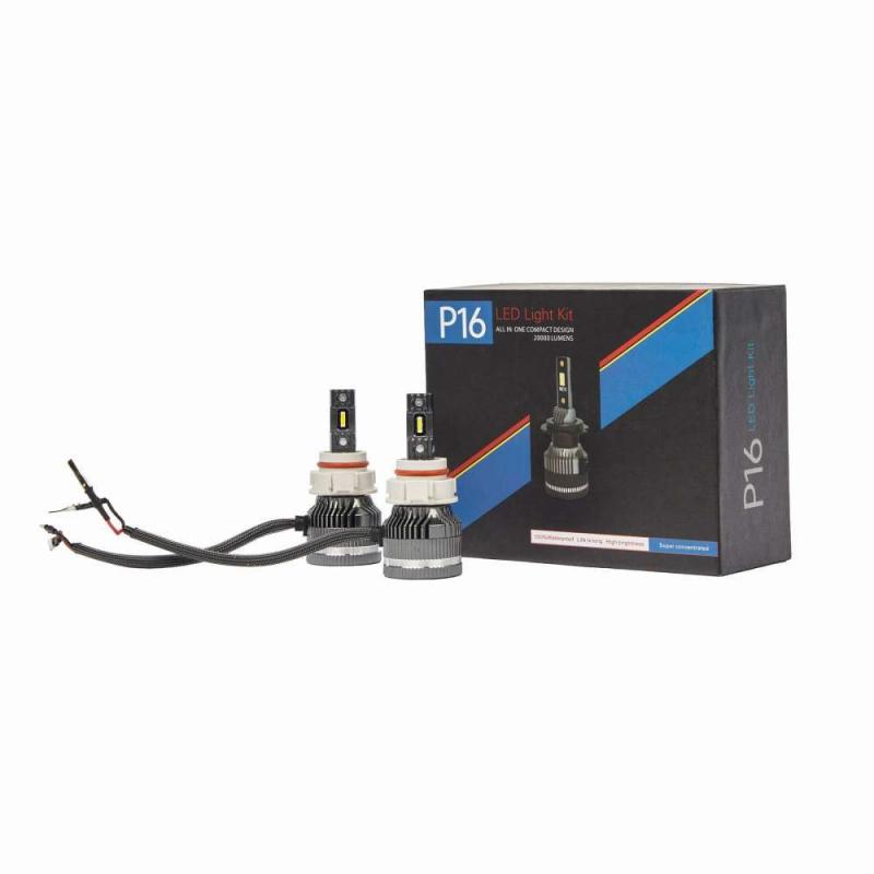 Imagen ilustrativa de KIT DE LED H16 P16 12V CHIP XM270 CON COOLER- OFF ROAD