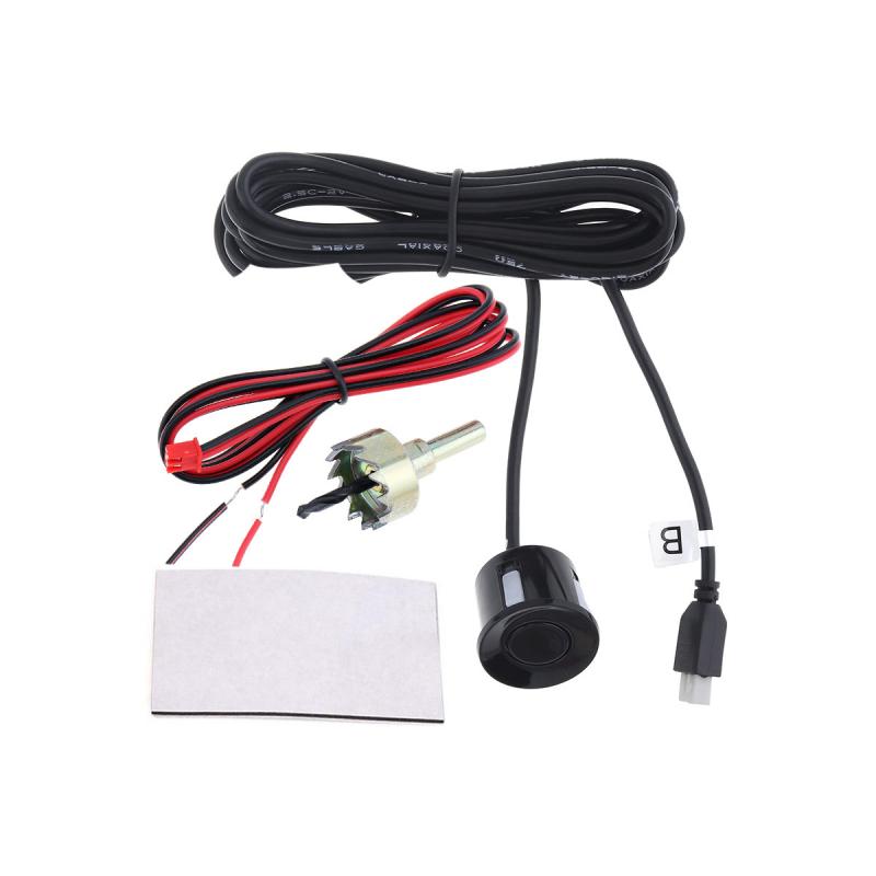 Imagen ilustrativa de NEGRO - 8 PIEZAS (4 DELANTERAS Y 4 TRASERAS) CON DISPLAY ELECTRONICO CON DISTANCIA NUMERICA Y GRAFICA