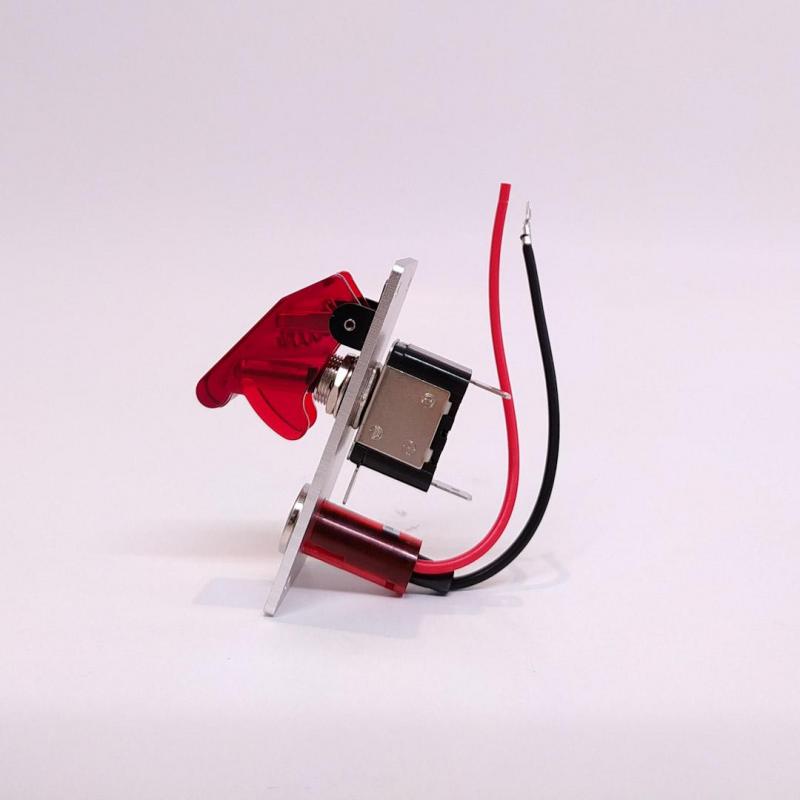 Imagen ilustrativa de PANEL DE INTERRUPTOR DE PALANCA PARA AUTO DE CARRERAS VOLTAJE DE ENTRADA: 12V-24V