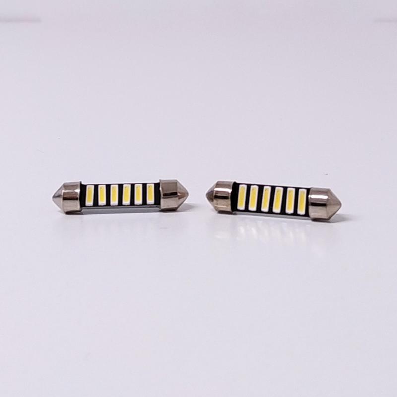 Imagen ilustrativa de BLISTER X 2 TUBULAR - FESTOON LED CREE 39MM CANBUS BLANCO 12V BLISTER X 2 UNIDADES