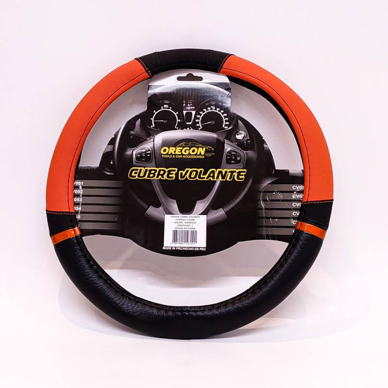 Imagen ilustrativa de MODELO NASCAR CUERO SINTENTICO NEGRO / NARANJA 38*8.2CM 25 UNIDADES POR CAJA