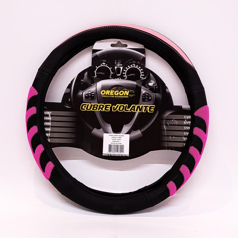 Imagen ilustrativa de MODELO GRAND PRIX CUERO SINTENTICO NEGRO / ROSA 38*8.2CM 25 UNIDADES POR CAJA