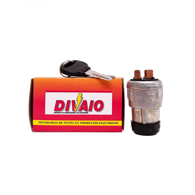 Imagen ilustrativa de CERRADURA DE IGNICION UNIVERSAL CHICA CON TERMINALES PALA