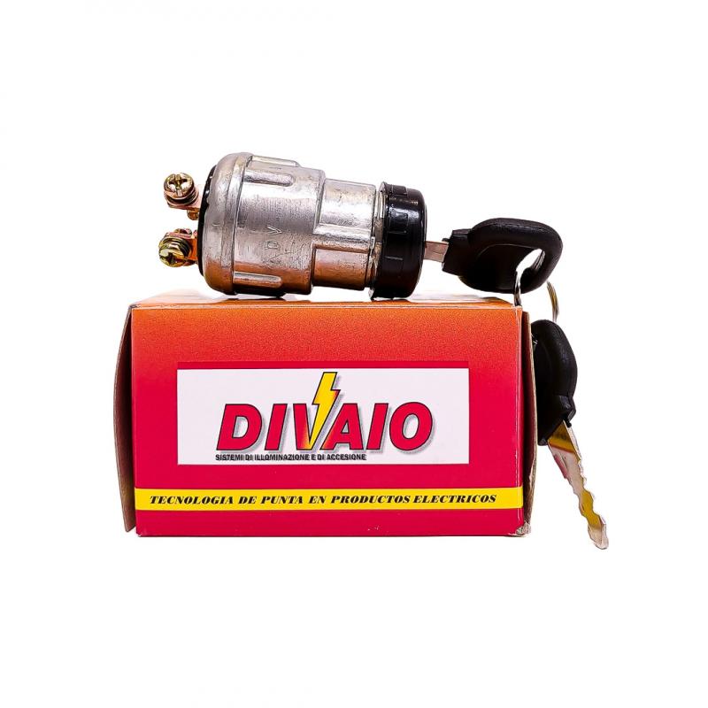 Imagen ilustrativa de CERRADURA DE IGNICION UNIVERSAL CHICA CON TORNILLOS