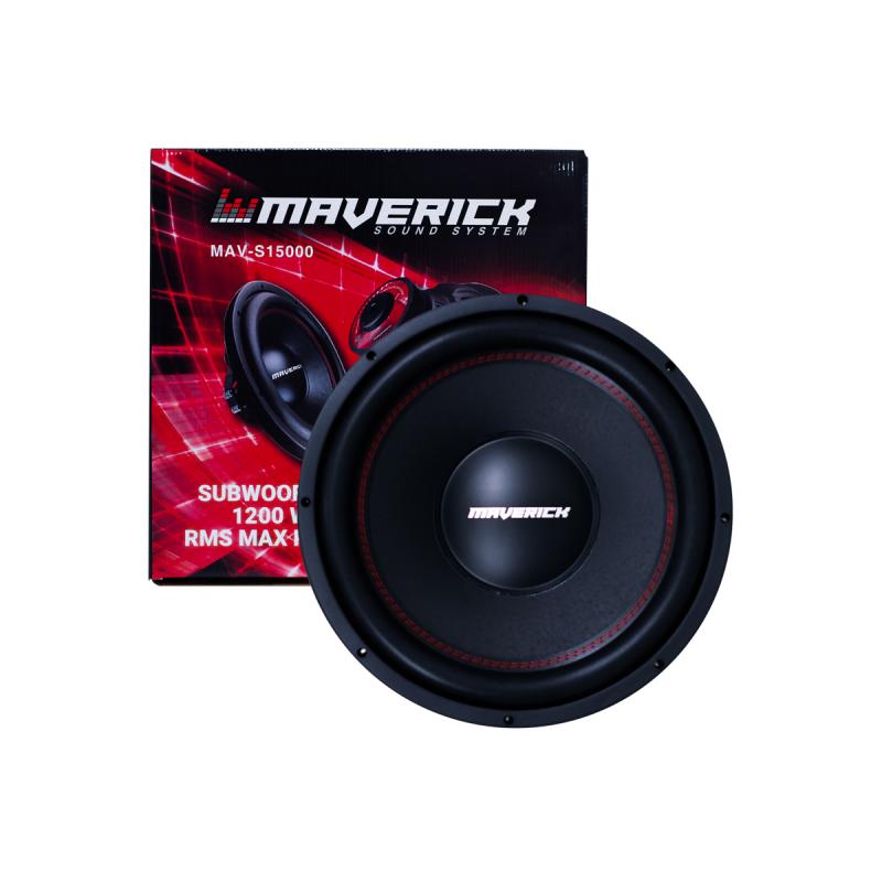 Imagen ilustrativa de SUBWOOFER 15 DOBLE BOBINA 1200 WATTS RMS MAX POWER