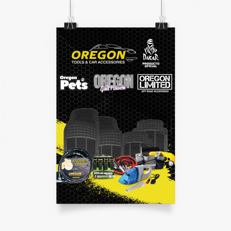 Imagen ilustrativa de POSTER PUBLICITARIO MARCA OREGON