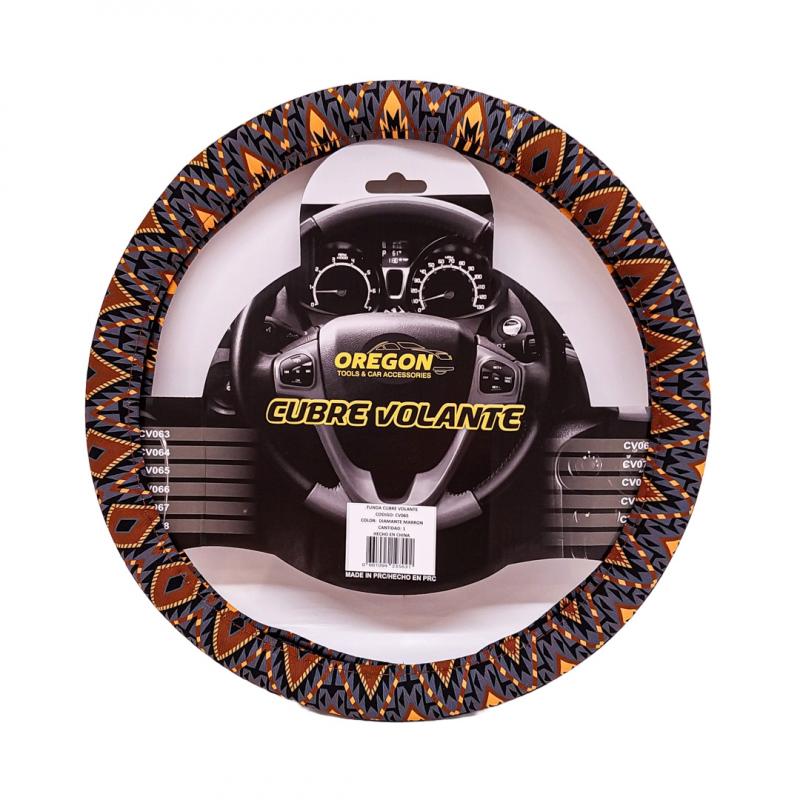 Imagen ilustrativa de MODELO CIRCO LOCO TELA NARANJA / GRIS  38*8.2CM 25 UNIDADES POR CAJA