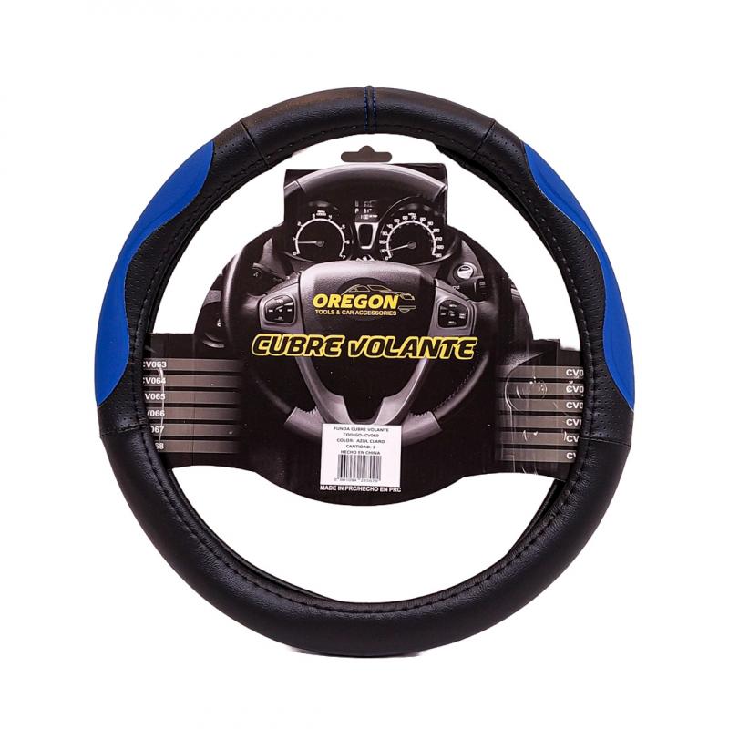 Imagen ilustrativa de MODELO INDIANAPOLIS 500 CUERO SINTENTICO NEGRO / CELESTE 38*8.2CM 25 UNIDADES POR CAJA