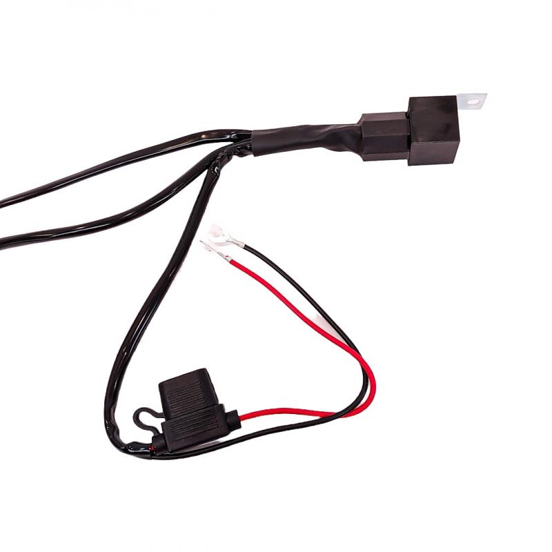 Imagen ilustrativa de KIT DE CABLEADO DE INSTALACION PARA FAROS, BARRAS Y FAROS AUXILIARES POTENCIA HASTA 180W, CABLE DE 2 METROS CANTIDAD POR CAJA MASTER 70
