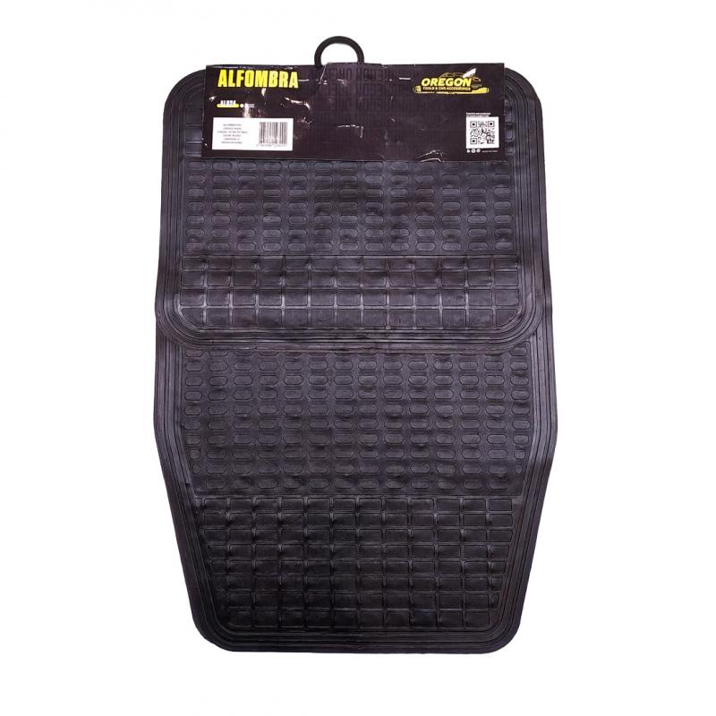 Imagen ilustrativa de ALFOMBRA PVC 4 PIEZAS NEGRO 7245 / 44.545