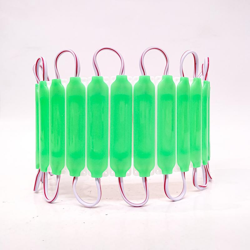 Imagen ilustrativa de PLACA LED COB FUME AUTOADHESIVO 24V COLOR VERDE 7CM X 1,5CM