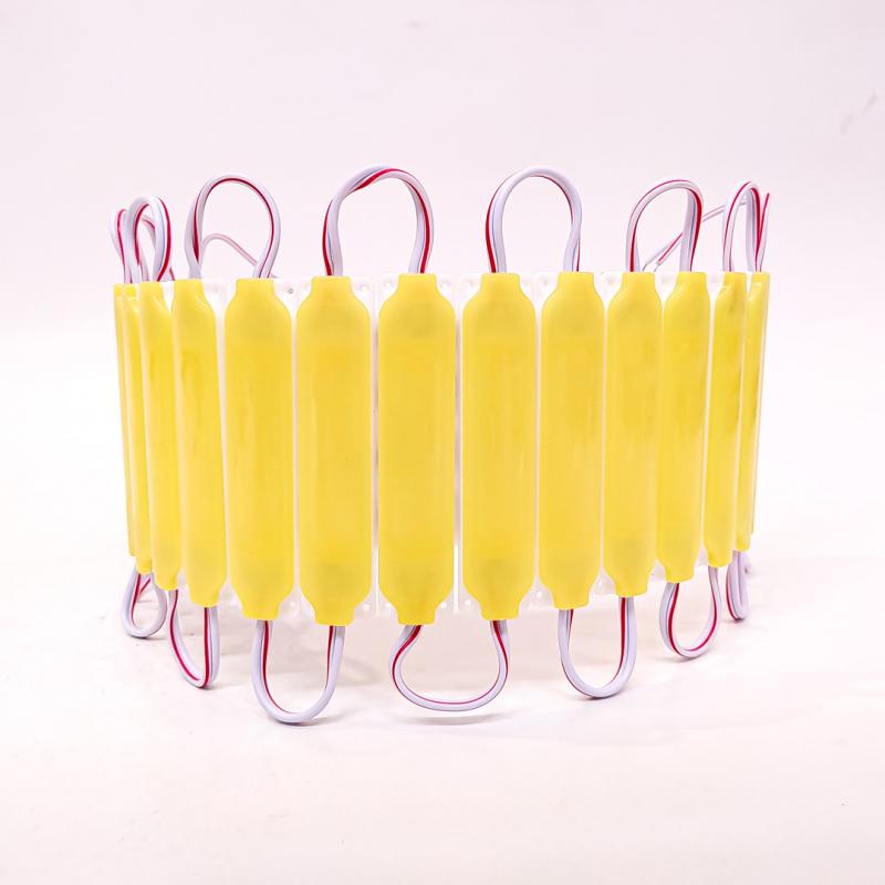 Imagen ilustrativa de PLACA LED COB FUME AUTOADHESIVO 12V COLOR AMBAR 7CM X 1,5CM