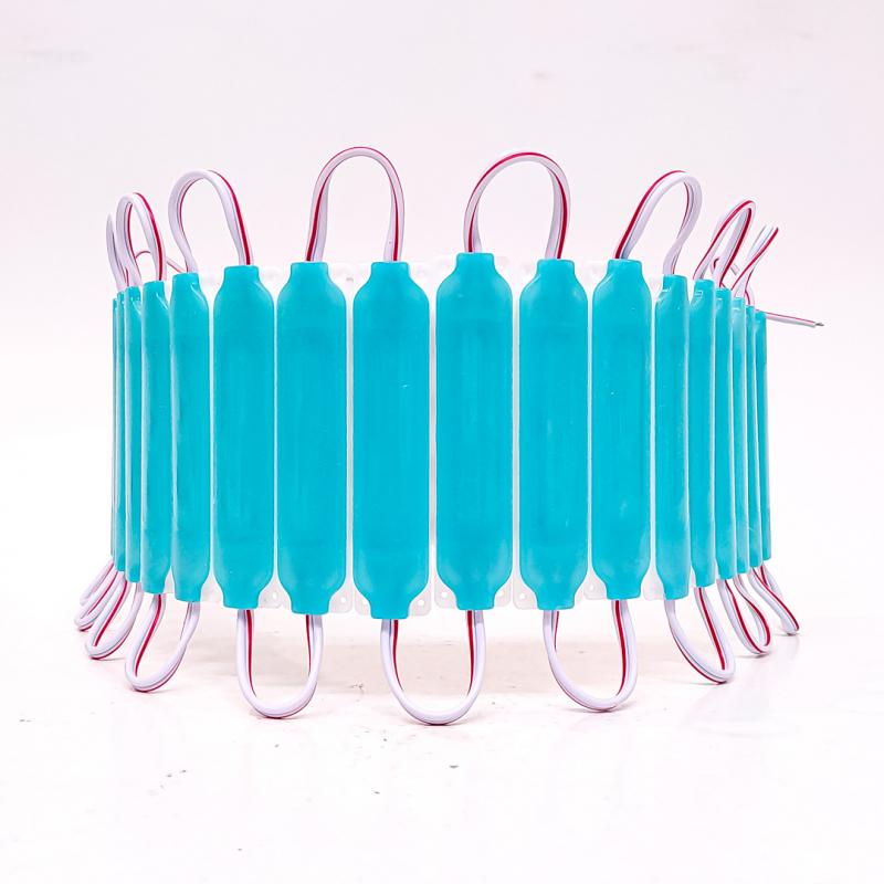 Imagen ilustrativa de PLACA LED COB FUME AUTOADHESIVO 24V COLOR AZUL 7CM X 1,5CM