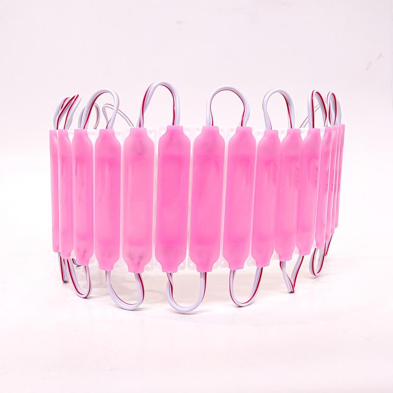 Imagen ilustrativa de PLACA LED COB FUME AUTOADHESIVO 12V COLOR ROSA 7CM X 1,5CM