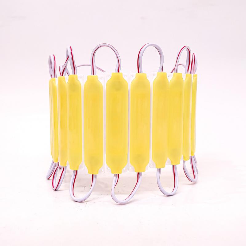 Imagen ilustrativa de PLACA LED COB FUME AUTOADHESIVO 24V COLOR AMBAR 7CM X 1,5CM