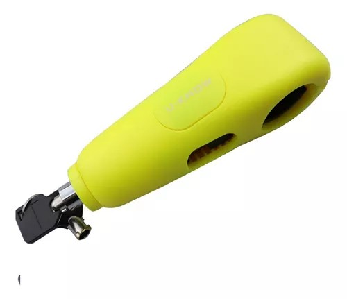 Imagen ilustrativa de ALARMA PARA MOTO UNIVERSAL PARA FRENOS DE VOLANTE COLOR AMARILLO
