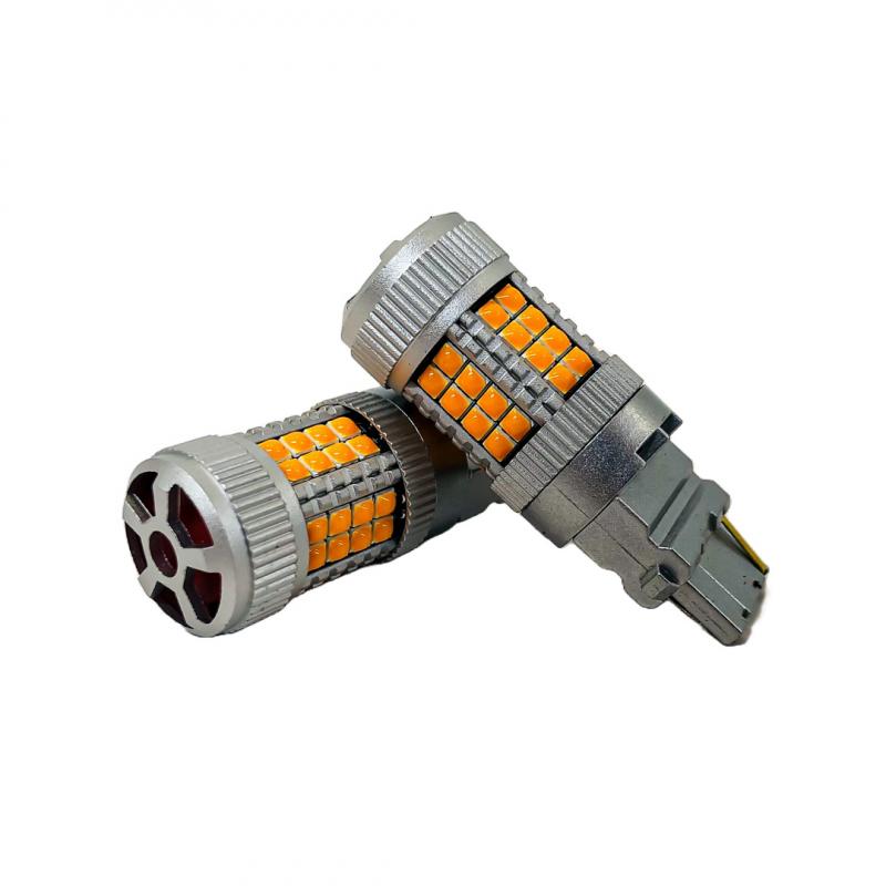 Imagen ilustrativa de LED SENALIZACION CREE 3156 T20 COLOR AMBAR - 24 WATTS SUPER CANBUS- 40 LED CREE - 12V/24V