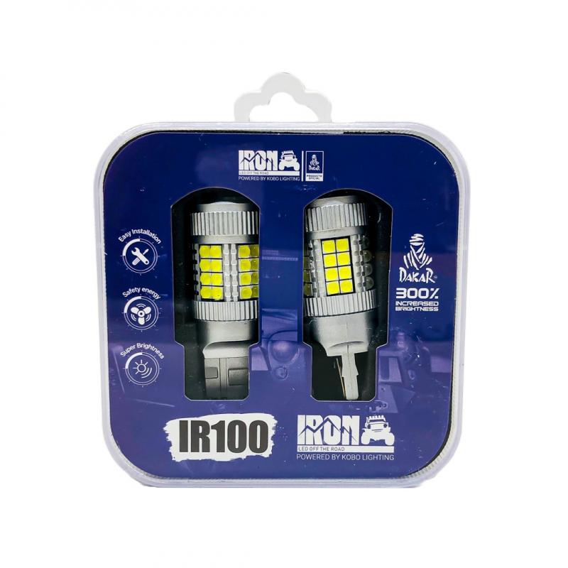 Imagen ilustrativa de 7440 T20 COLOR BLANCO - 24 WATTS SUPER CANBUS- 40 LED CREE - 12V/24V