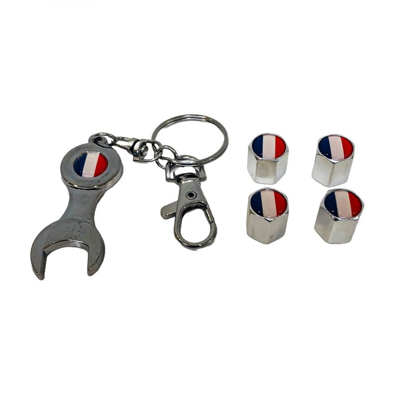 Imagen ilustrativa de BANDERA FRANCIA CROMADA