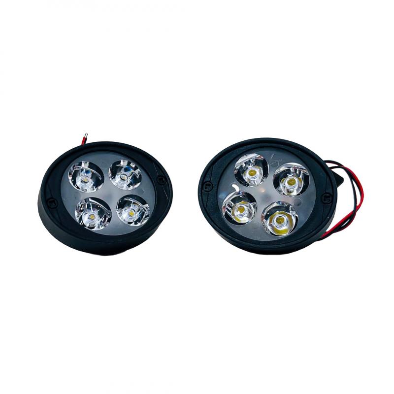 Imagen ilustrativa de FAROS AUXILIARES 12V 10W 3000 LUX JUEGO 2 UNIDADES