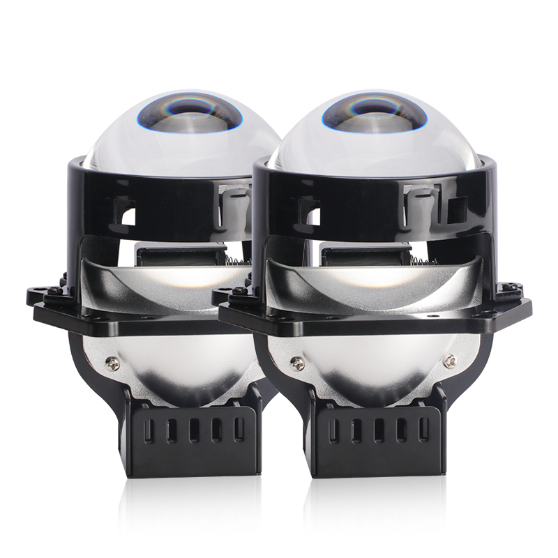 Imagen ilustrativa de JUEGO DE PROYECTORES LED 3" CON LUPA PARA INSTALAR EN OPTICA