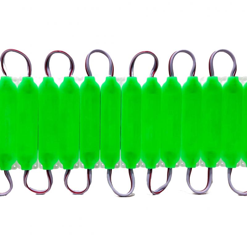 Imagen ilustrativa de PLACA LED COB FUME AUTOADHESIVO 12V COLOR VERDE 7CM X 1,5CM